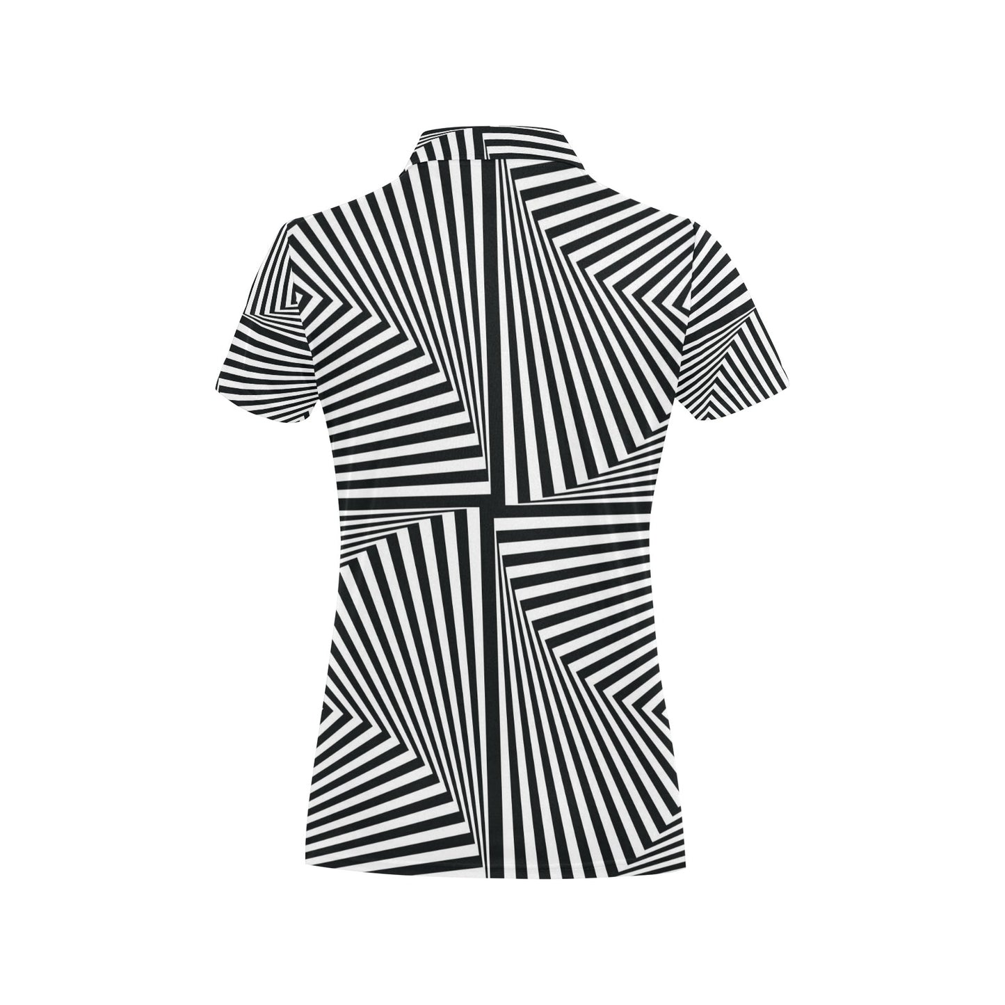 Vortex Print Design LKS302 Women's Polo Shirt