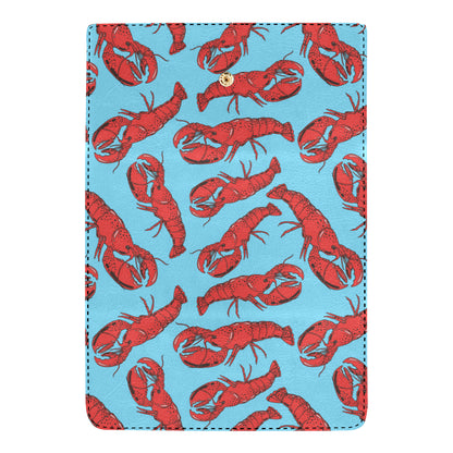 Lobster Red Pattern Print Design 03 Women's Trifold Wallet