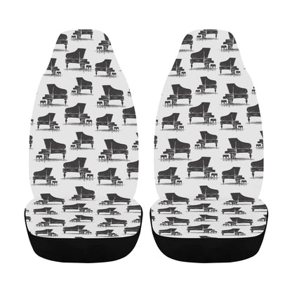 Piano Print Design LKS401 Car Seat Covers