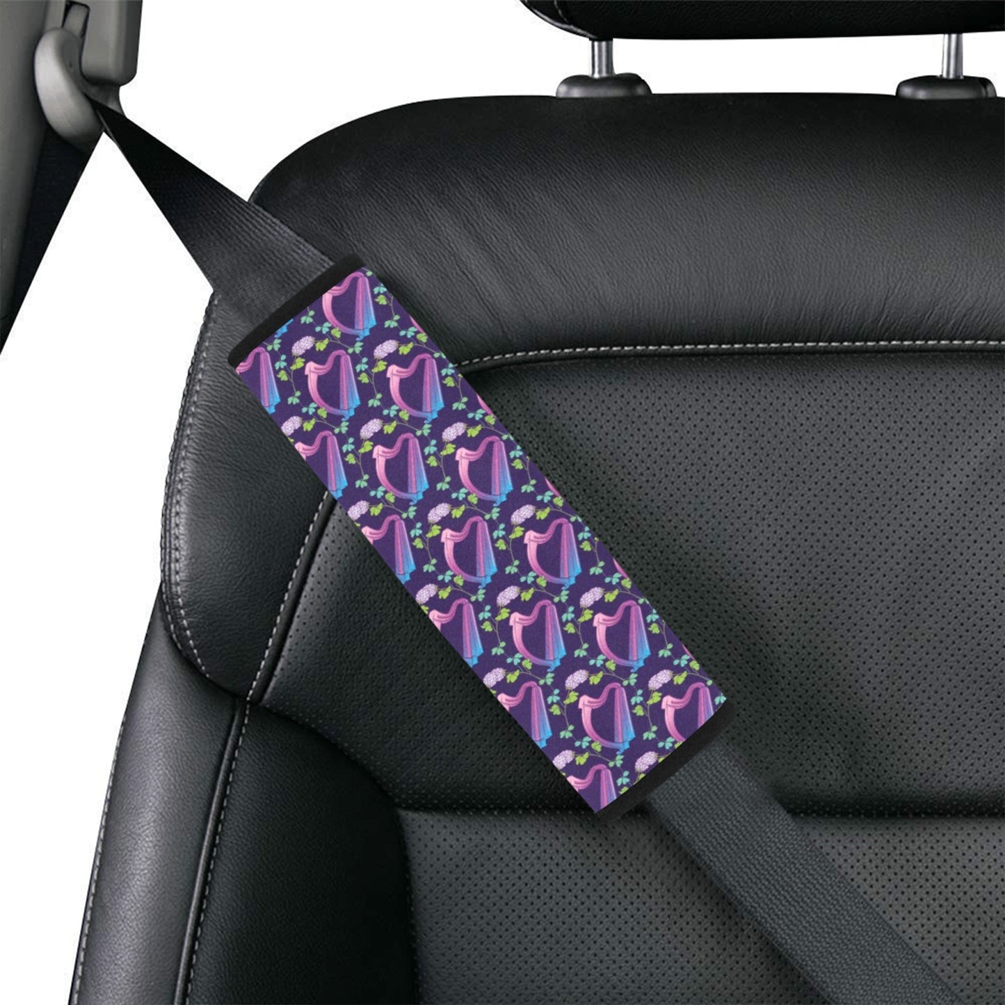 Harp Print Design LKS403 Car Seat Belt Cover