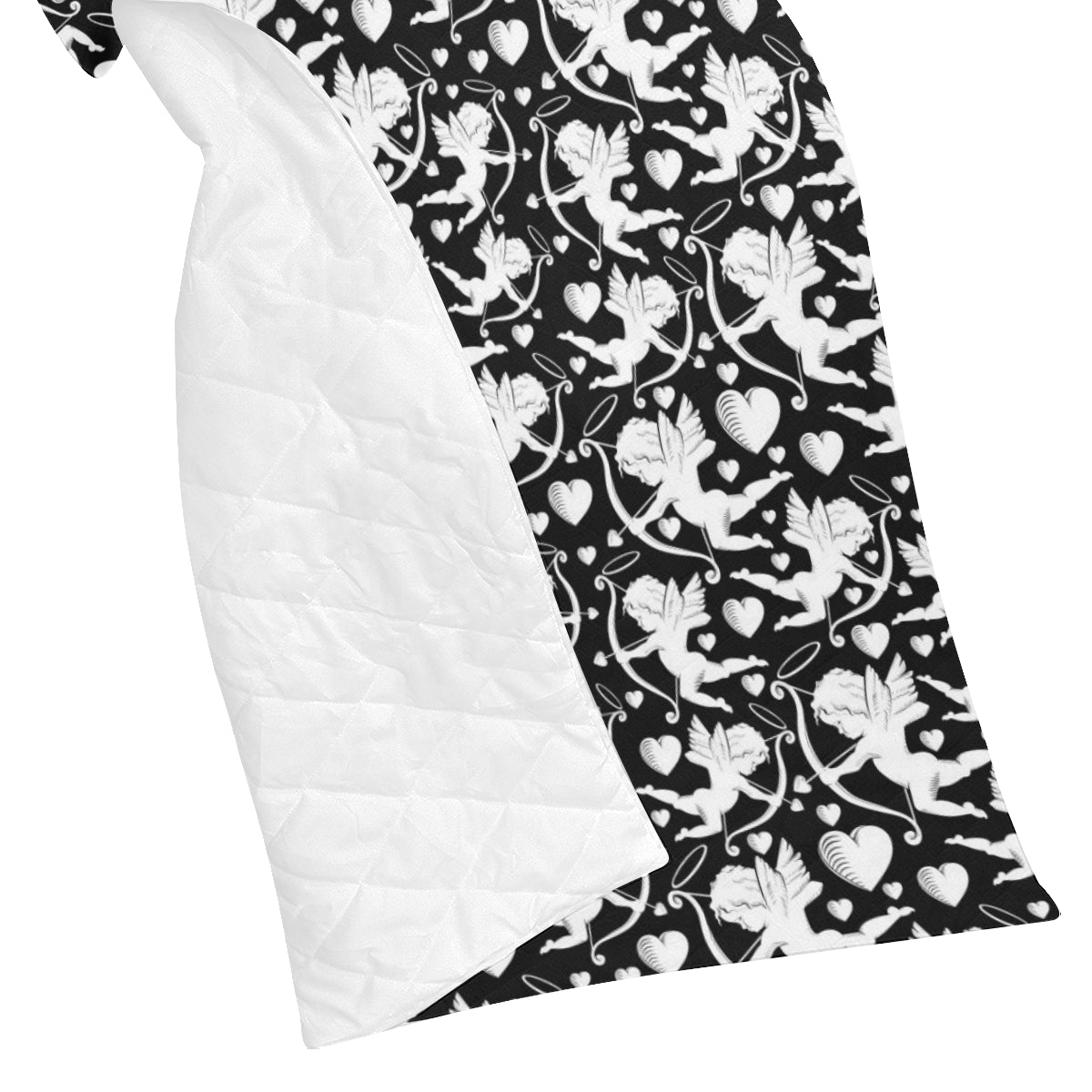 Cupid Pattern Print Design 04 Premium Quilt