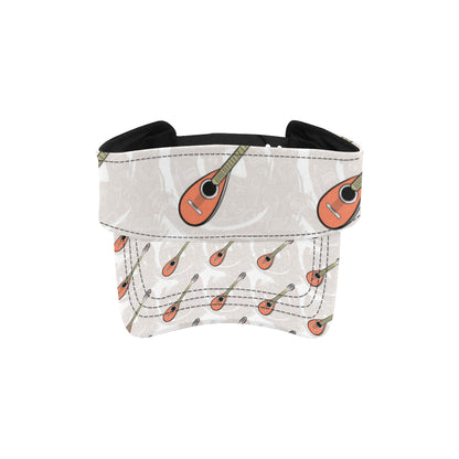 Mandolin Pattern Print Design 03 Unisex Sun Visor