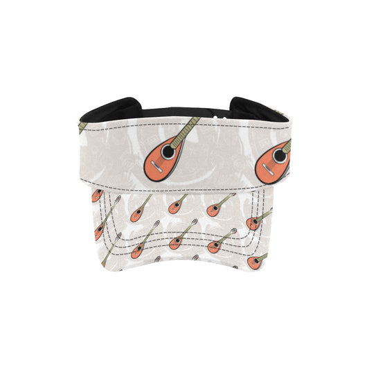 Mandolin Pattern Print Design 03 Unisex Sun Visor