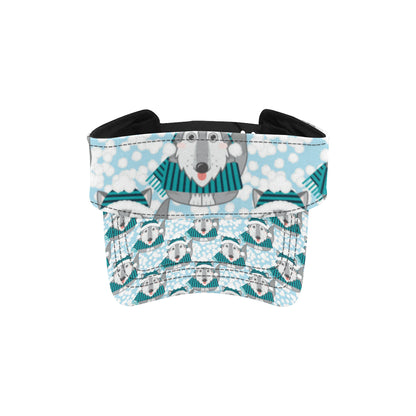 Alaskan Malamute Pattern Print Design 01 Unisex Sun Visor