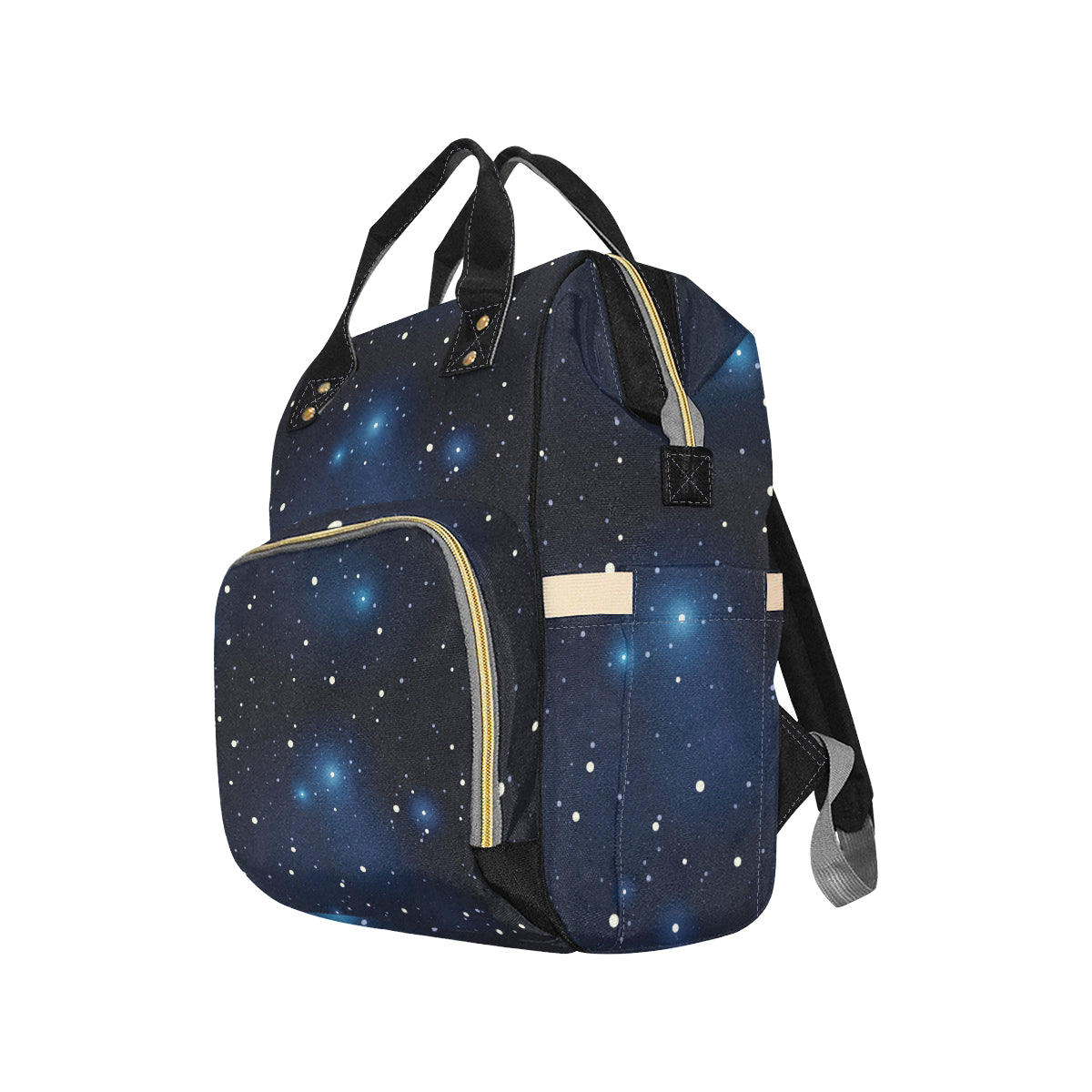 Night sky Pattern Print Design A02 Diaper Bag Backpack