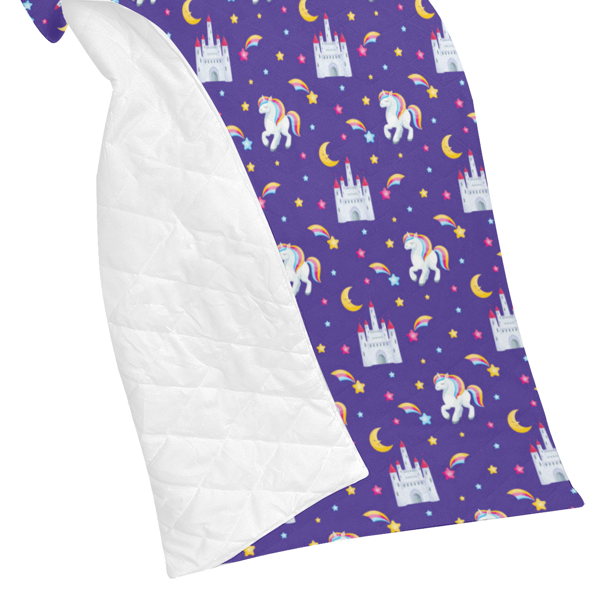 Unicorn Casttle Premium Quilt