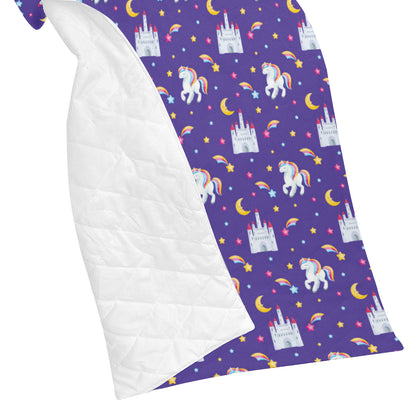 Unicorn Casttle Premium Quilt