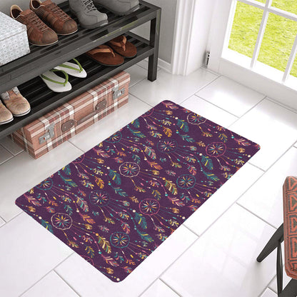 Dream Catcher Boho Design Rubber Doormat