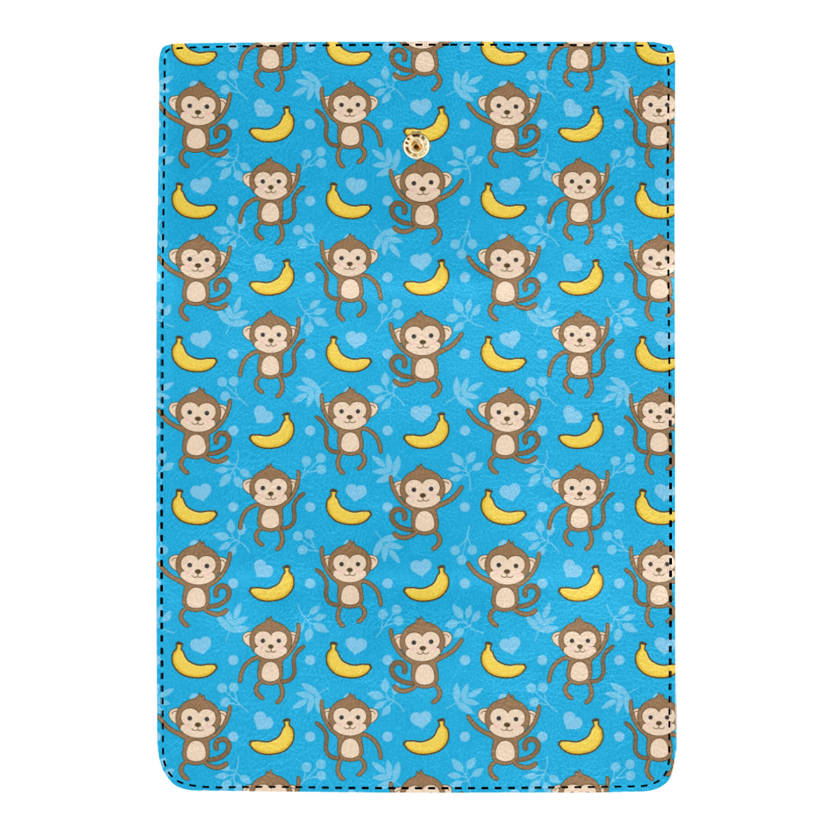 Monkey Pattern Print Design 05 Women's Trifold Wallet