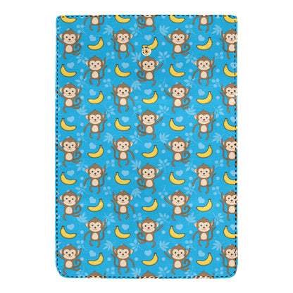 Monkey Pattern Print Design 05 Women's Trifold Wallet