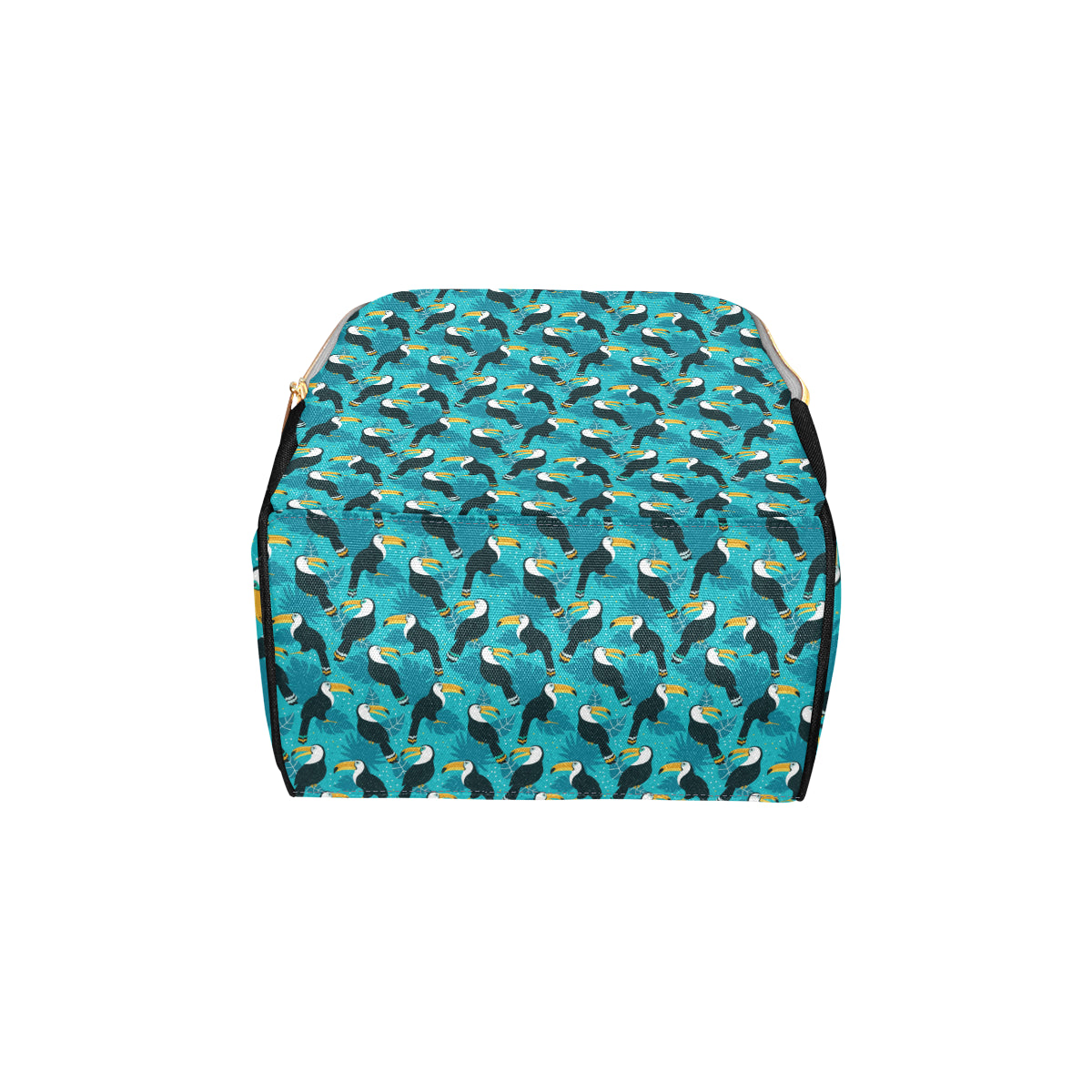 Toucan Parrot Pattern Print Diaper Bag Backpack