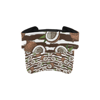 Coconut Pattern Print Design CN04 Unisex Sun Visor