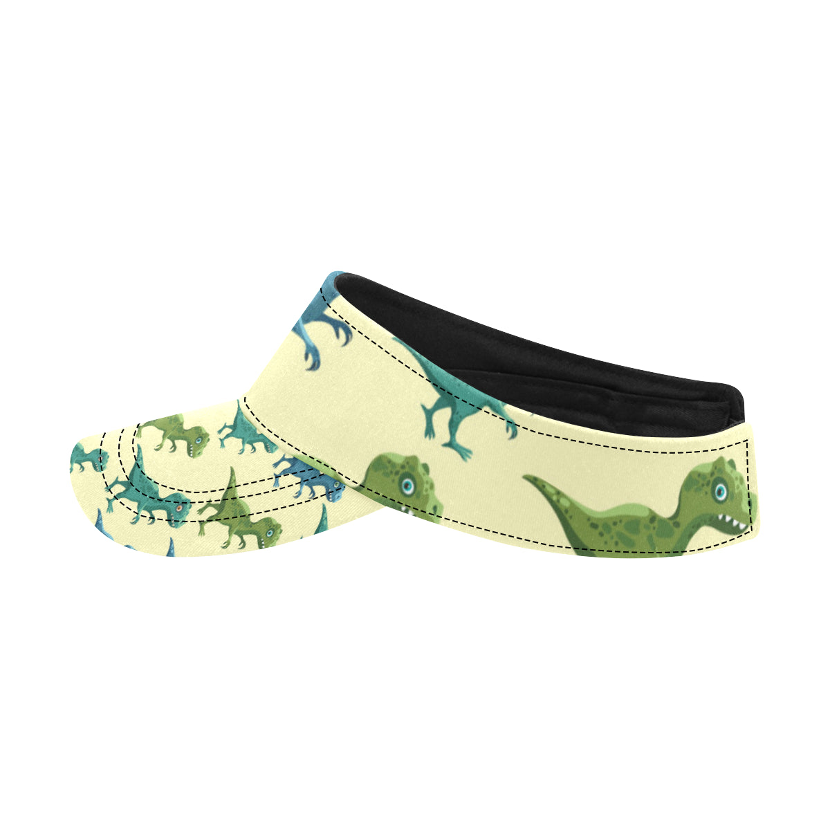 T Rex Pattern Print Design A04 Unisex Sun Visor