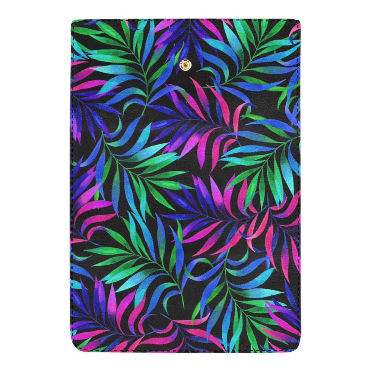 Tropical Flower Pattern Print Design TF010 Women's Trifold Wallet