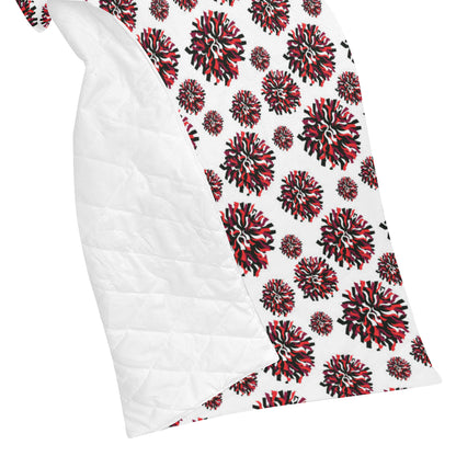 Cheerleader Pattern Print Design 01 Premium Quilt