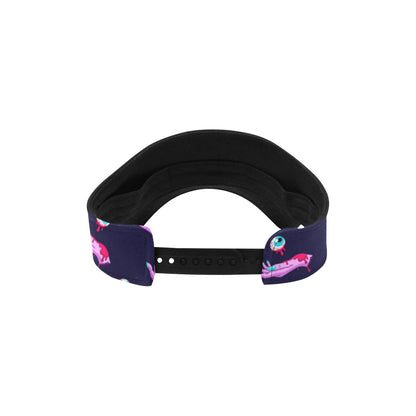 Zombie Pink Hand Design Pattern Print Unisex Sun Visor
