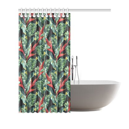 Bird Of Paradise Pattern Print Design BOP06 Shower Curtain