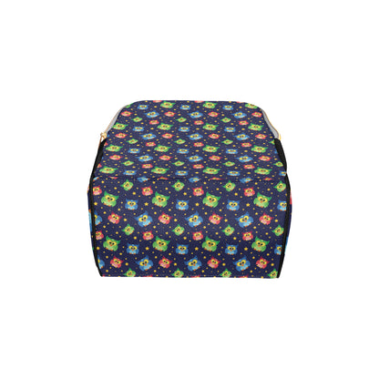 Owl with Star Themed Design Print Diaper Bag Backpack