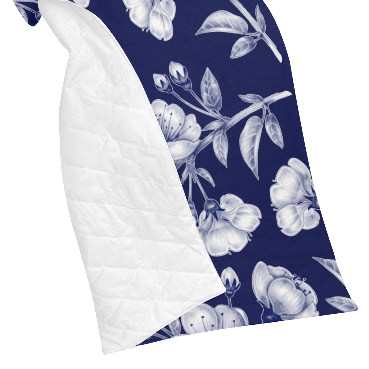 Cherry Blossom Pattern Print Design CB01 Premium Quilt