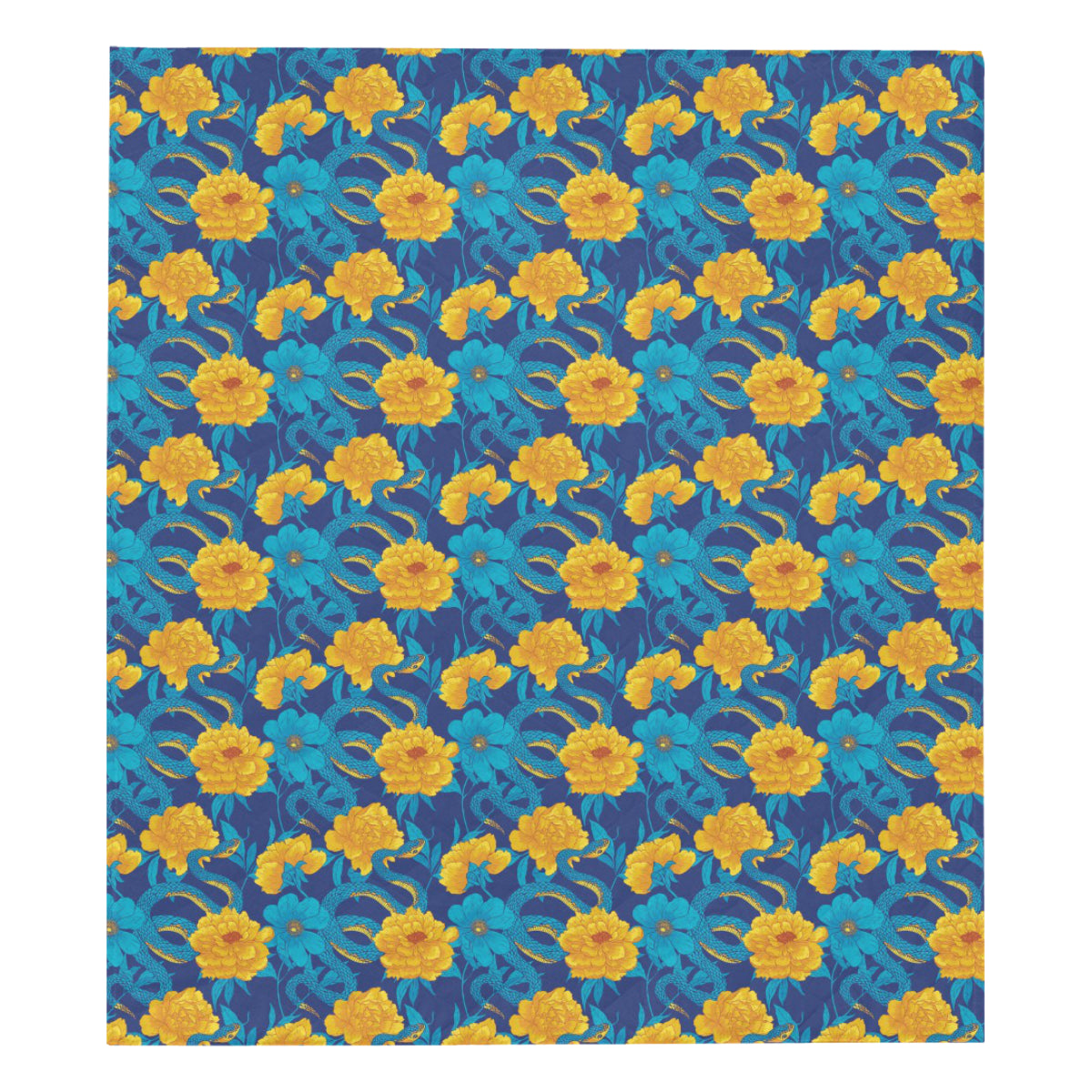 Boa Pattern Print Design 01 Premium Quilt