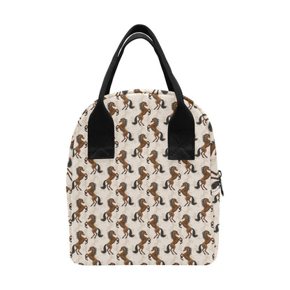 Horse Print Design LKS308 Insulated Lunch Bag