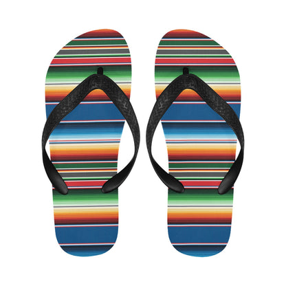 Serape Print Design LKS303 Flip Flops