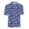 Dragonfly Print Design LKS401 Men Polo Shirt