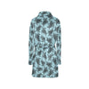 Sea Turtle Print Design LKS3010 Women's Fleece Robe