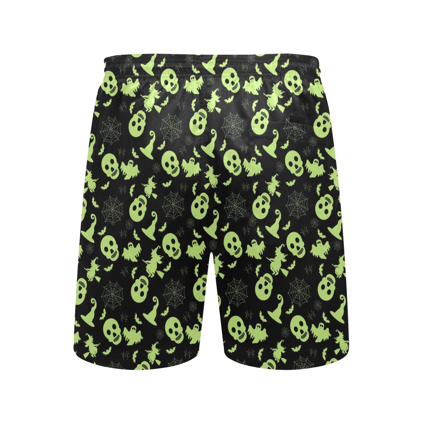 Witch Halloween Print Design LKS306 Men's Swim Trunks Beach Shorts