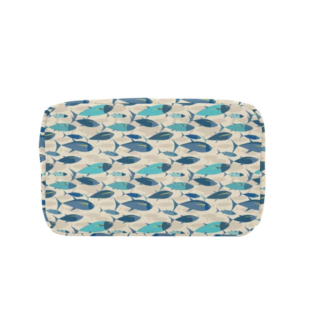 Tuna Fish Print Design LKS302 Insulated Lunch Bag