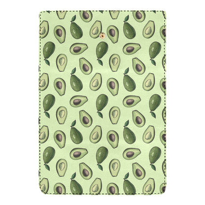 Avocado Pattern Print Design 02 Women's Trifold Wallet