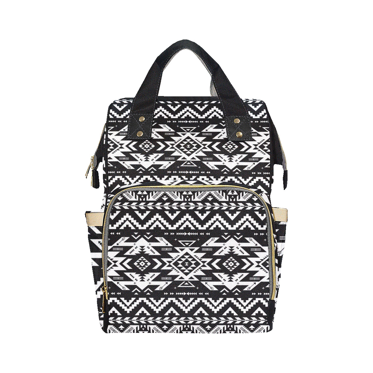 Tribal indians native aztec Diaper Bag Backpack