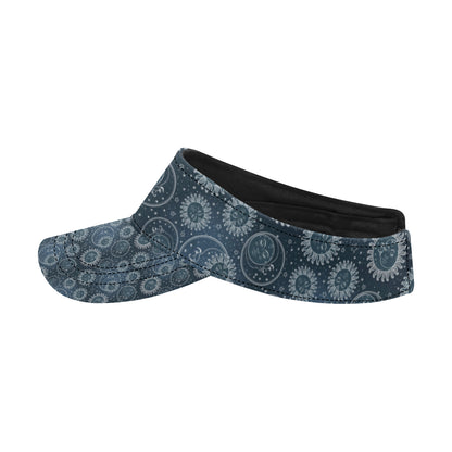 Sun Moon Tattoo Design Themed Print Unisex Sun Visor
