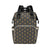 Fleur De Lis Print Design LKS402 Diaper Bag Backpack