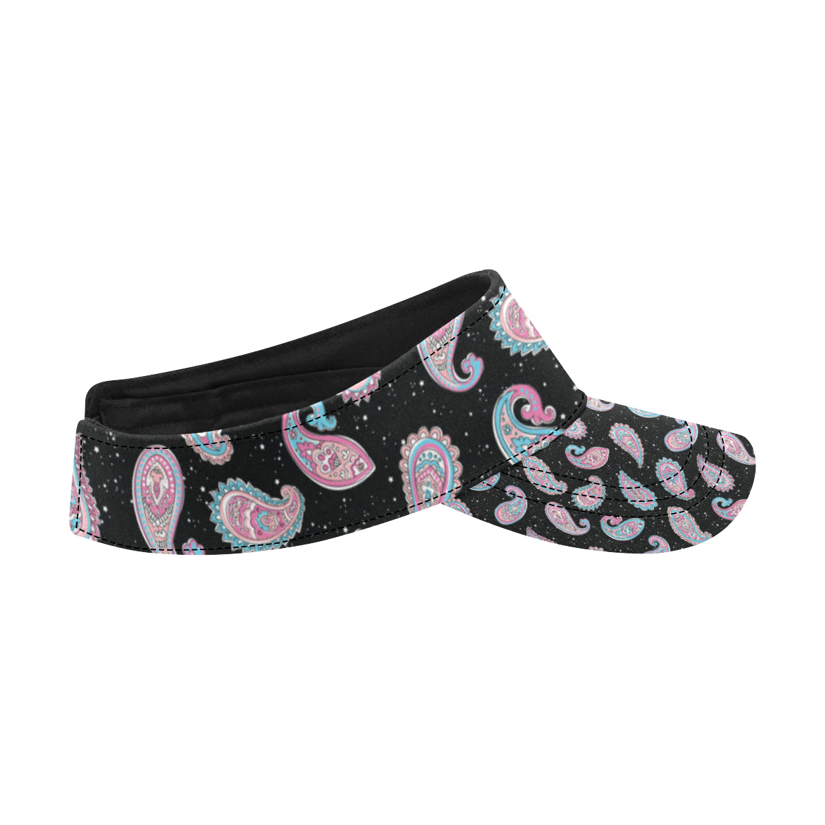 Paisley Pink Design Mandala Print Unisex Sun Visor