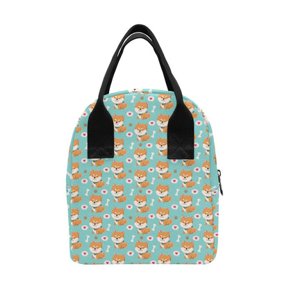 Shiba Inu Print Design LKS3013 Insulated Lunch Bag