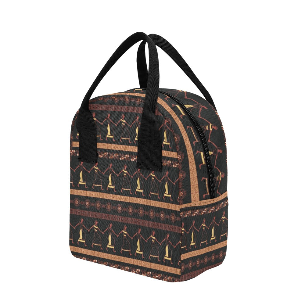 Ancient Greek Human Print Design LKS306 Insulated Lunch Bag