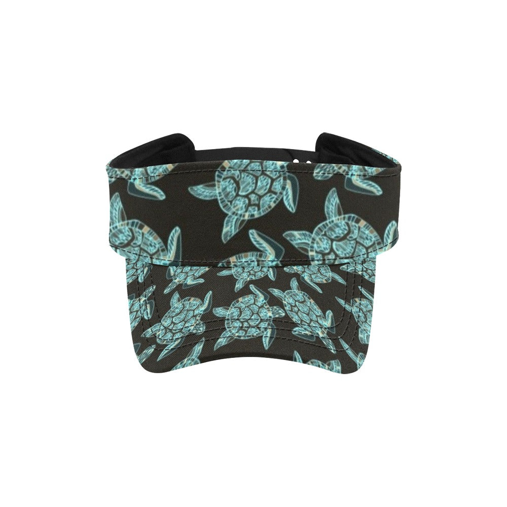 Sea Turtle Print Design LKS302 Unisex Sun Visor