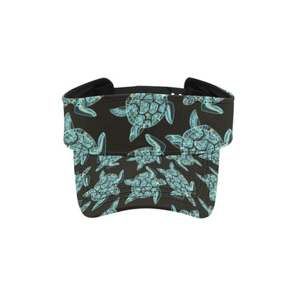 Sea Turtle Print Design LKS302 Unisex Sun Visor
