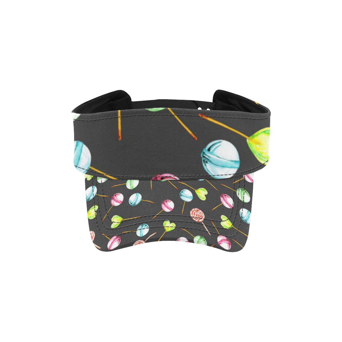 Lollipop Pattern Print Design LL02 Unisex Sun Visor
