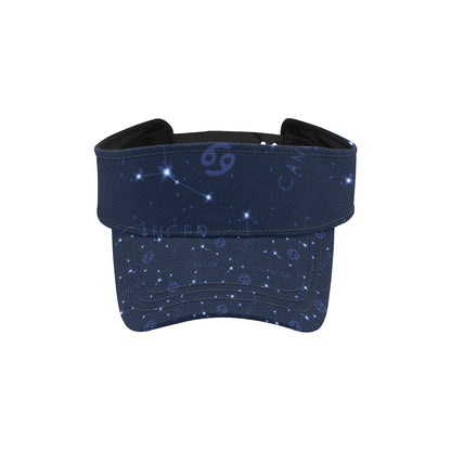 Cancer Zodiac Pattern Print Design 05 Unisex Sun Visor
