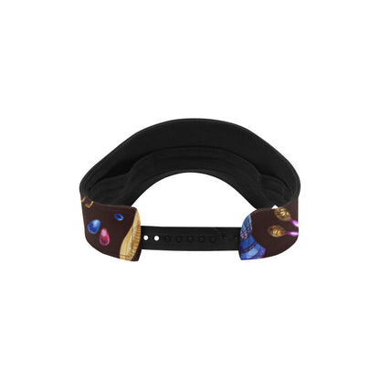 Percussion Neon Pattern Print Design 04 Unisex Sun Visor