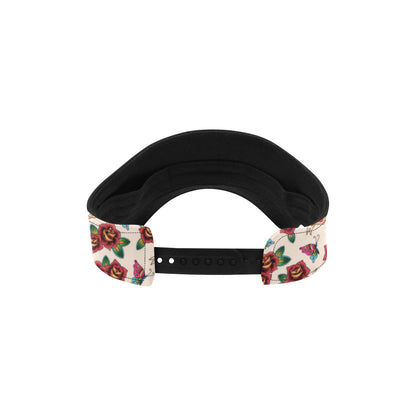 Old School Tattoo Rose Pattern Unisex Sun Visor
