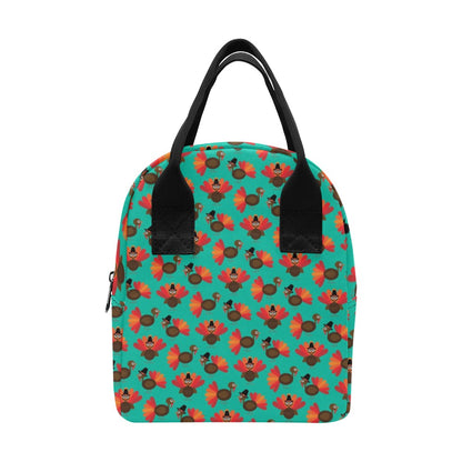 Thanksgiving Print Design LKS307 Insulated Lunch Bag