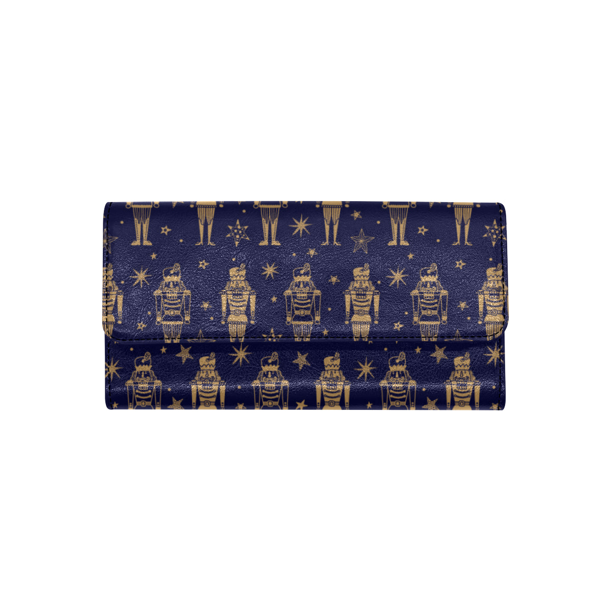 Nutcracker Pattern Print Design A05 Women's Trifold Wallet