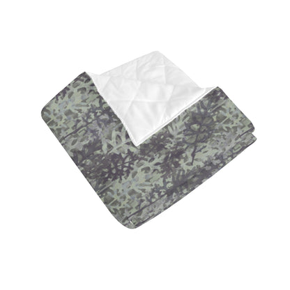 Camouflage Fern Pattern Print Design 05 Premium Quilt