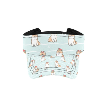 Shiba Inu Print Design LKS3011 Unisex Sun Visor