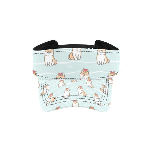 Shiba Inu Print Design LKS3011 Unisex Sun Visor