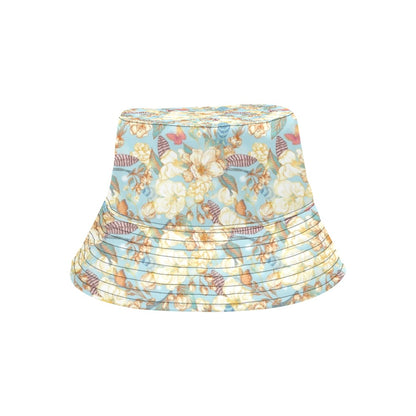 Summer Floral Print Design LKS302 Unisex Bucket Hat