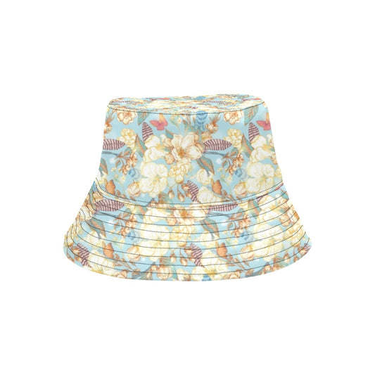Summer Floral Print Design LKS302 Unisex Bucket Hat